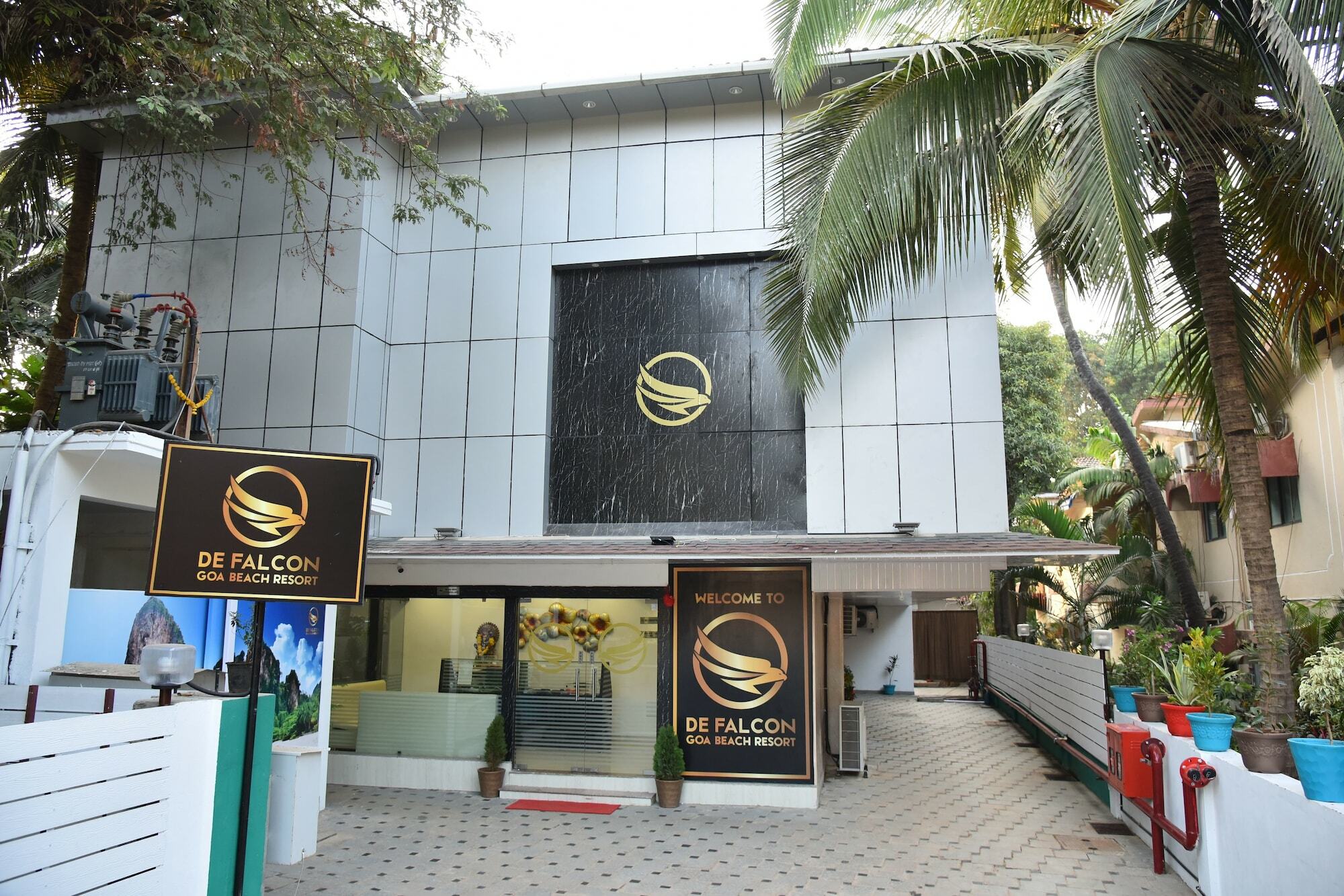 De Falcon Goa Beach Resort Candolim Exterior foto